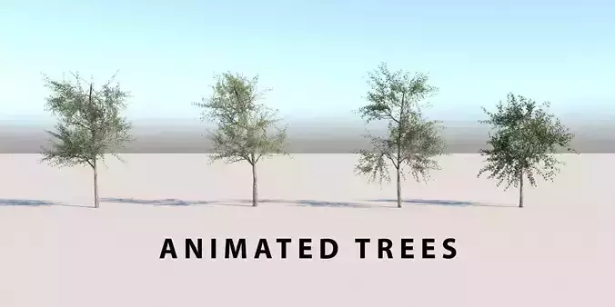 Photorealistic Animated Trees Pack