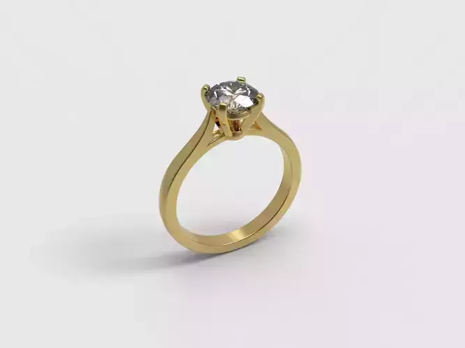  Ring Lady 3D print model