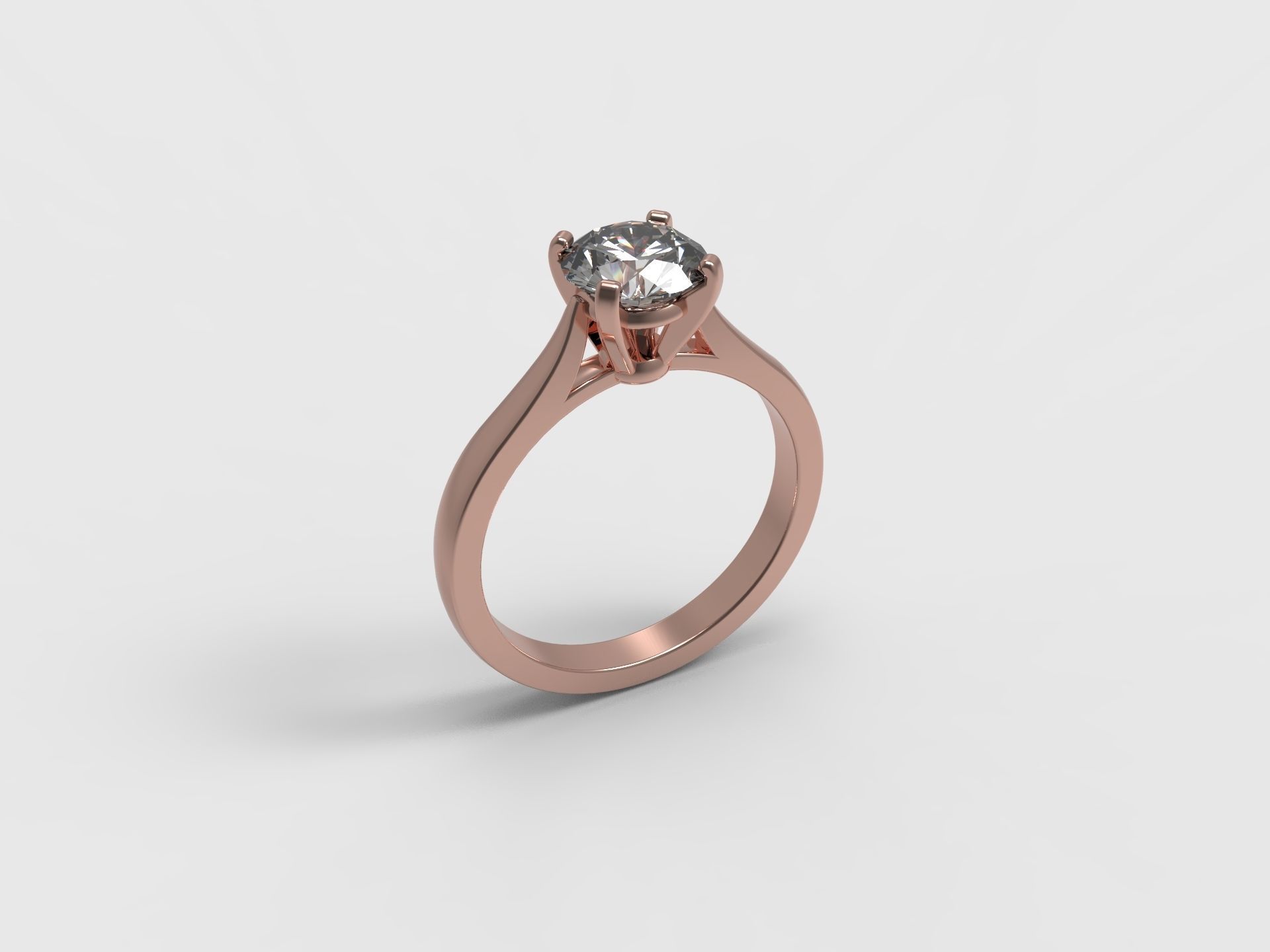  Ring Lady 3D print model_2