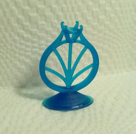  Ring Lady 3D print model_6