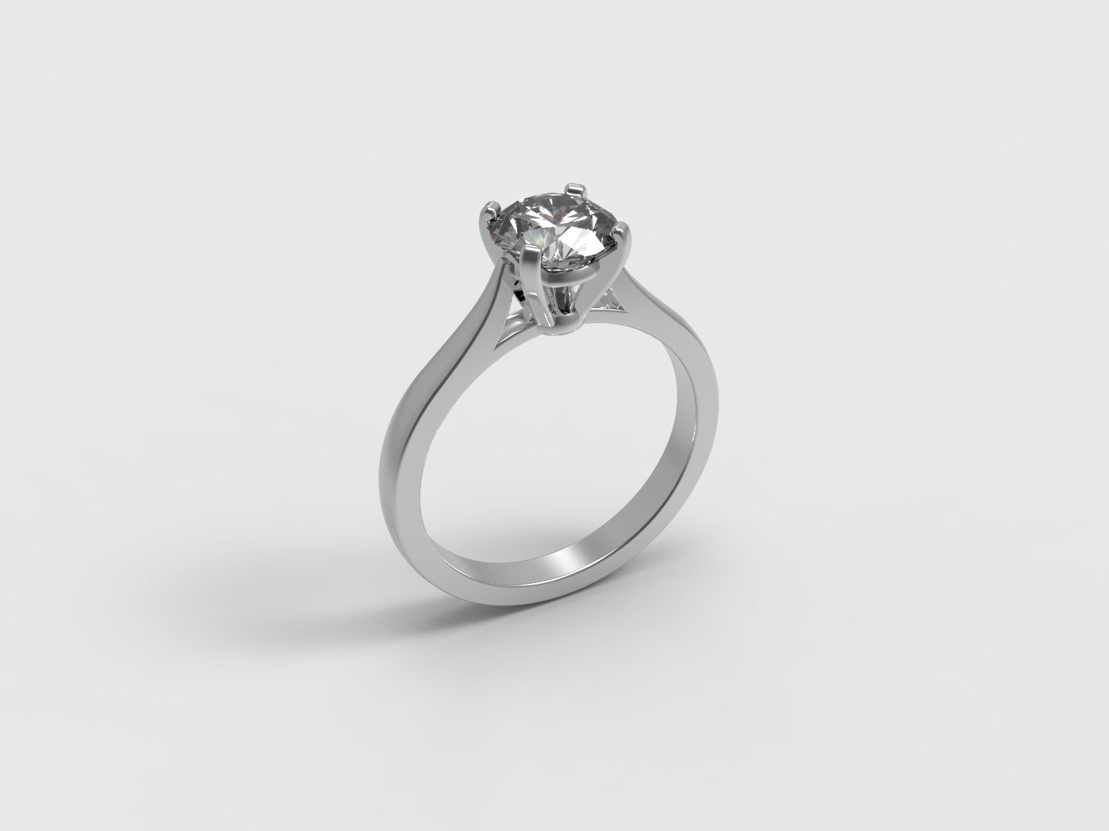  Ring Lady 3D print model_1