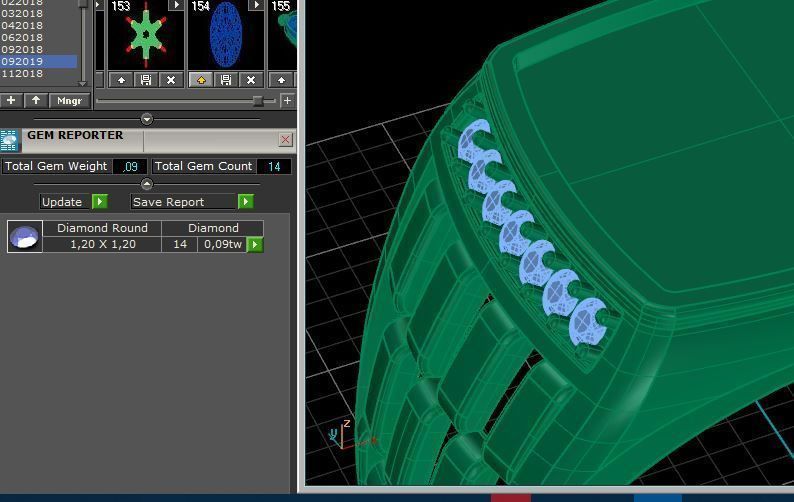 men ring 3D print model_10