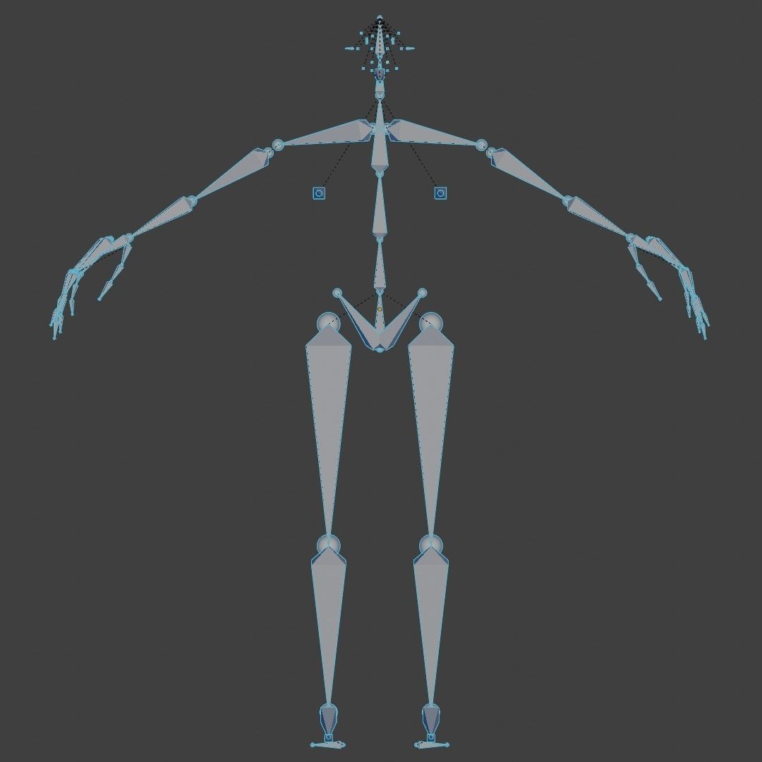 Thanos Rigged Low-poly 3D model_37