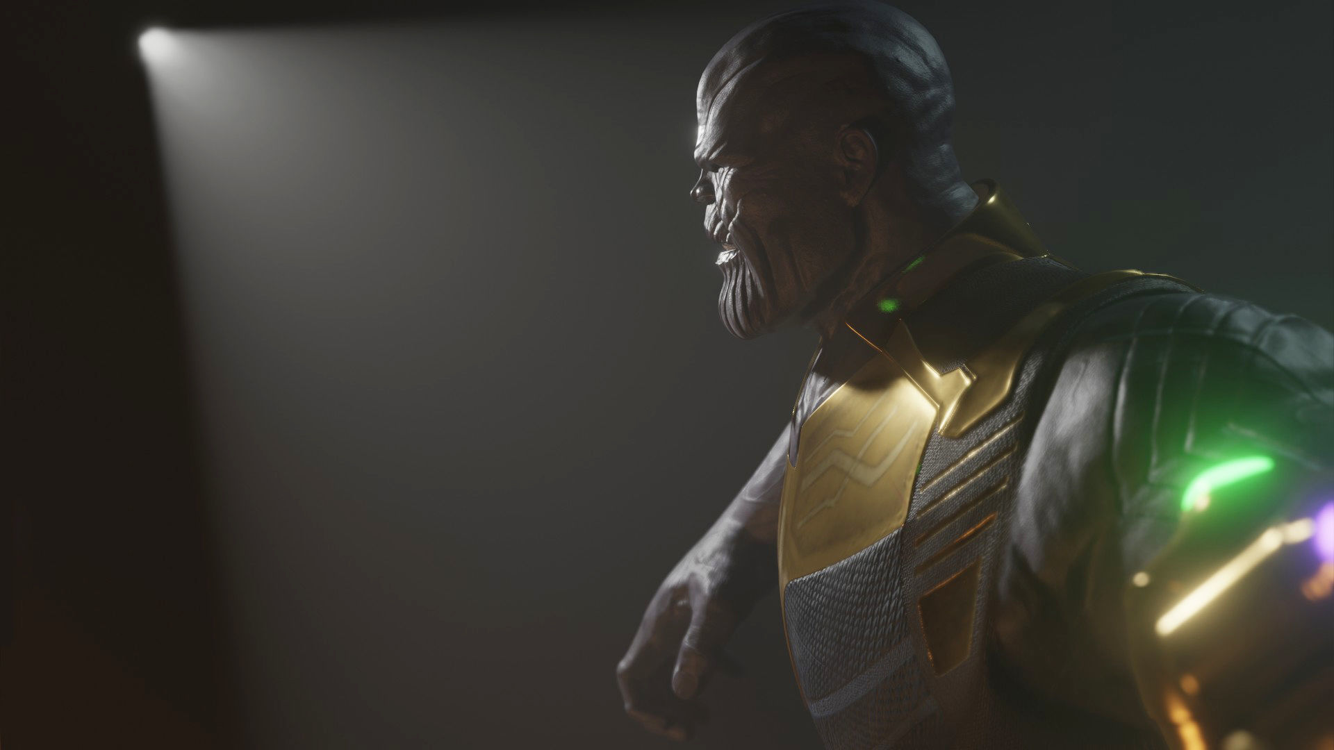 Thanos Rigged Low-poly 3D model_11