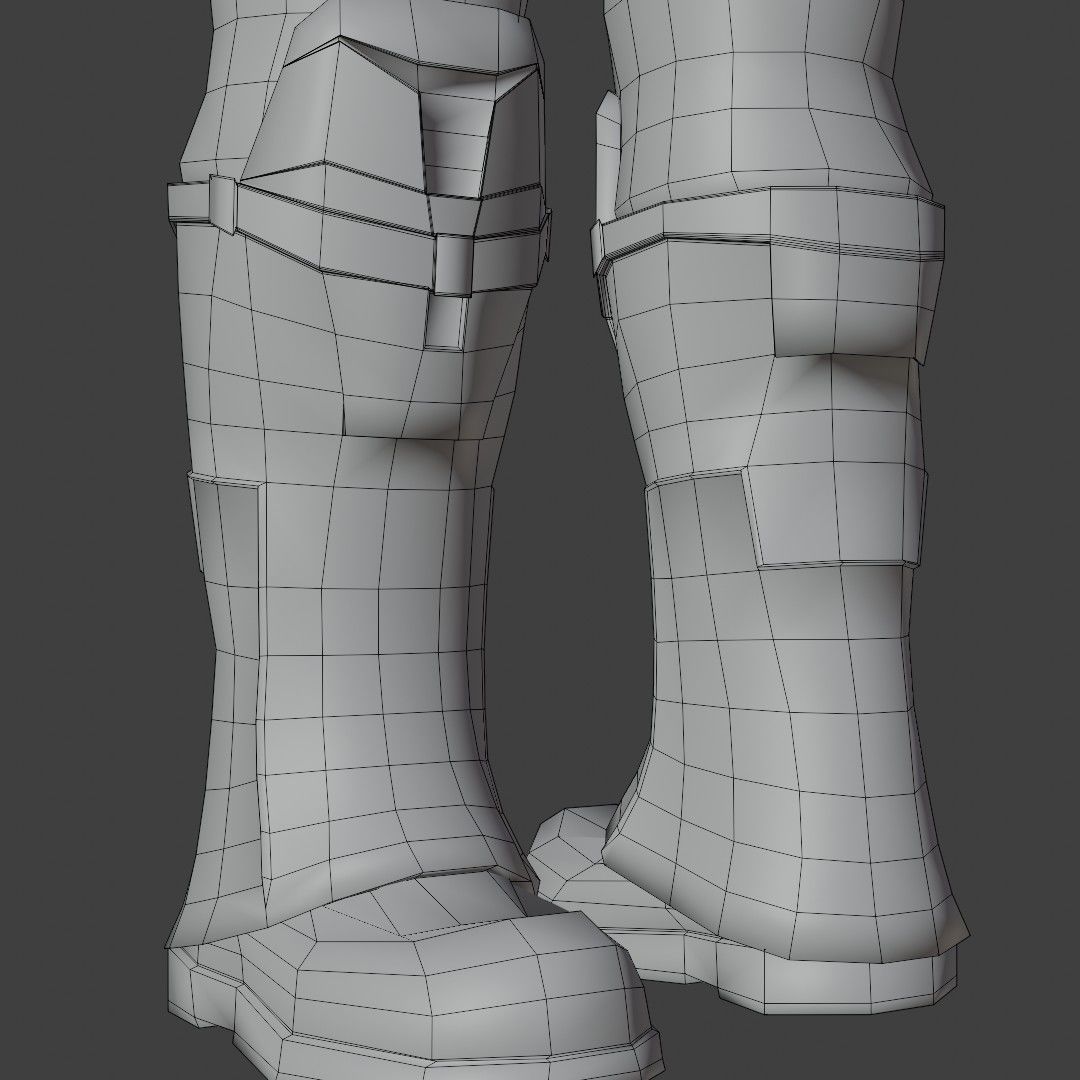 Thanos Rigged Low-poly 3D model_33