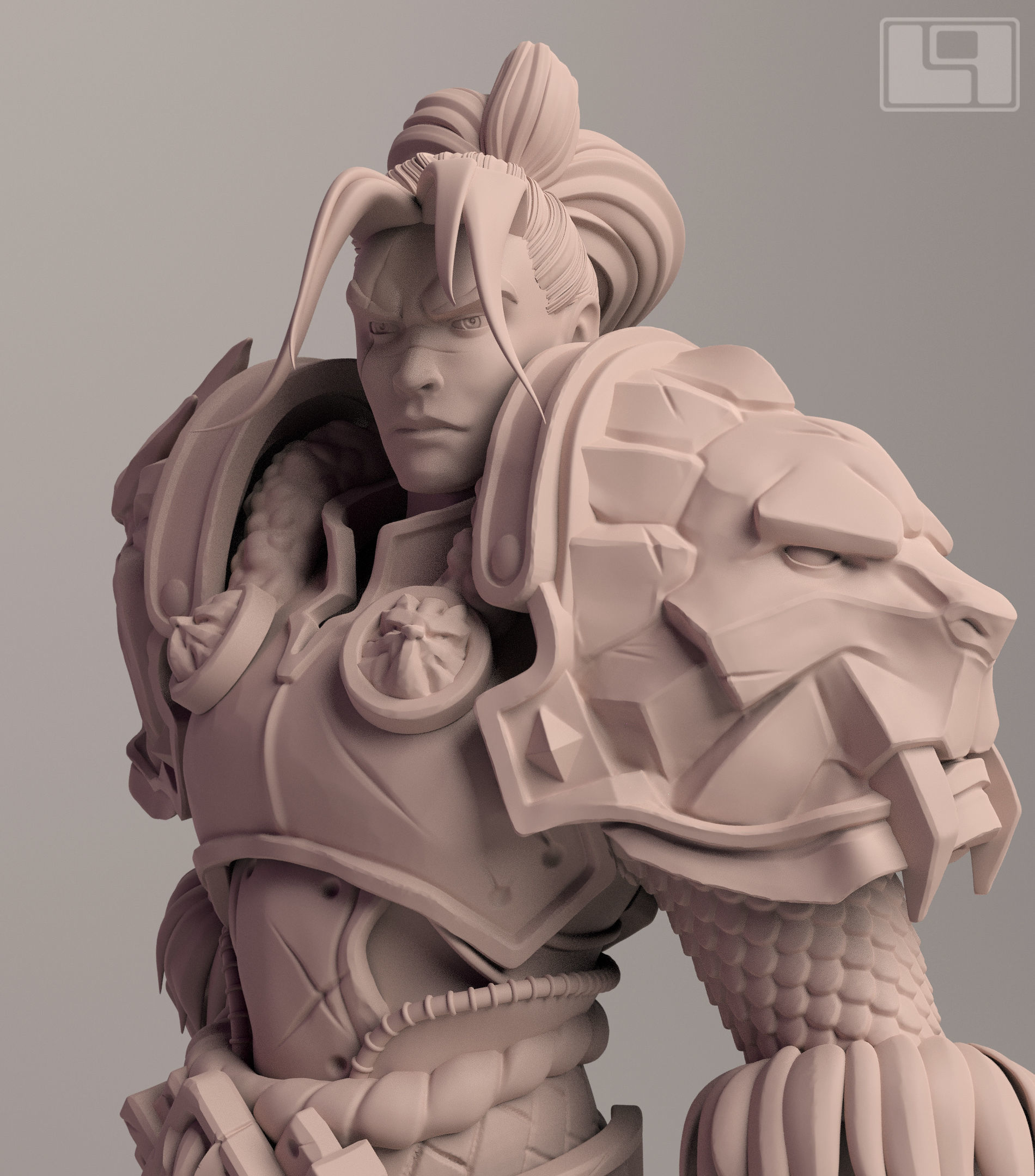 King Varian Wrynn based fan art - Model for 3d printing Free 3D print model_3
