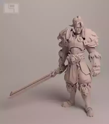 King Varian Wrynn based fan art - Model for 3d printing Free 3D print model