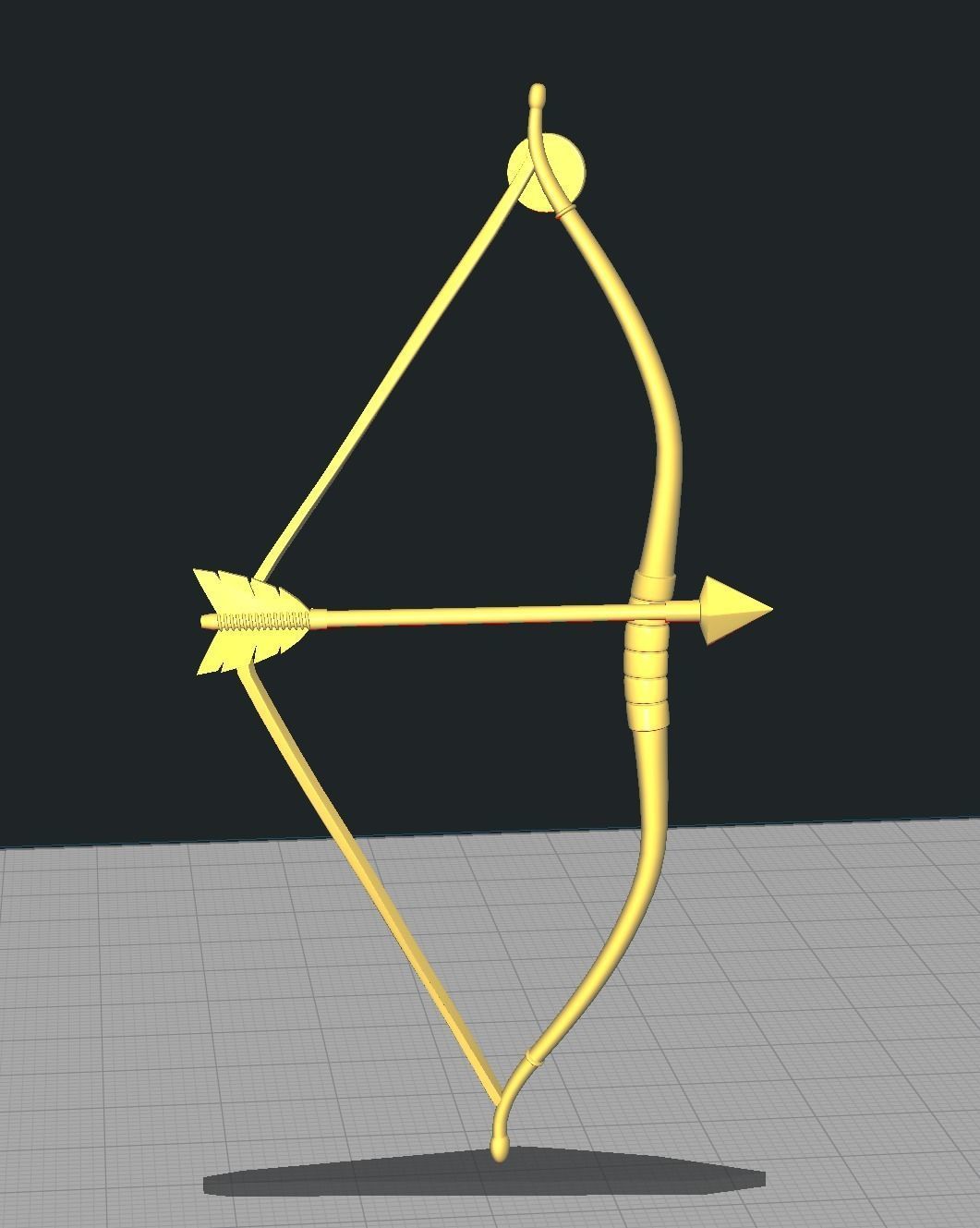 Merida girl in dress 3D print model_5