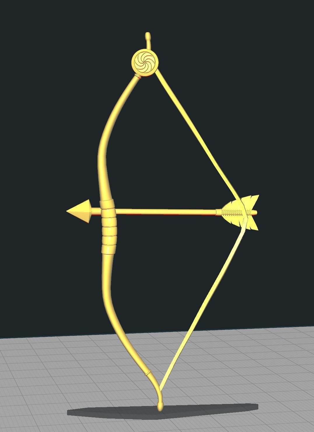 Merida girl in dress 3D print model_4