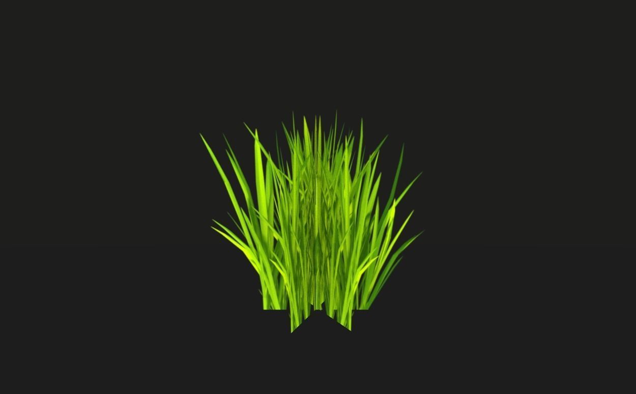 Tropical vegetation pack Low-poly 3D model_14