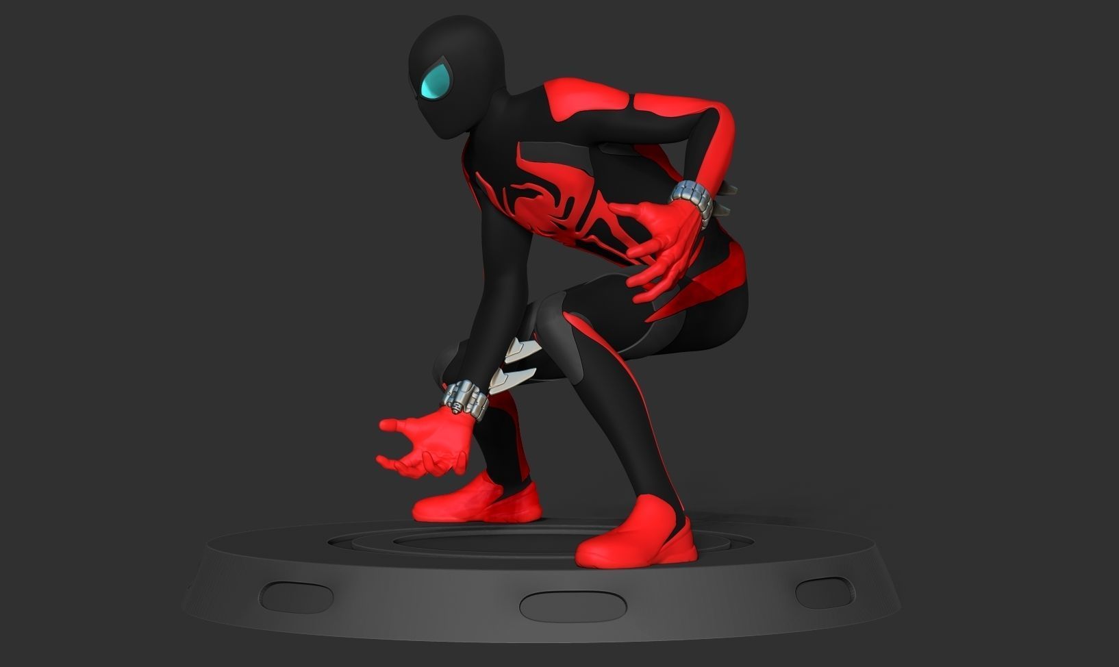 Spider-Man - Miles Morales 2099 Suit 3D print model_8