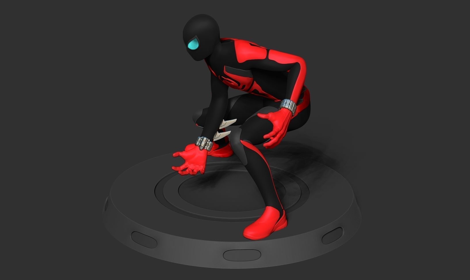 Spider-Man - Miles Morales 2099 Suit 3D print model_14