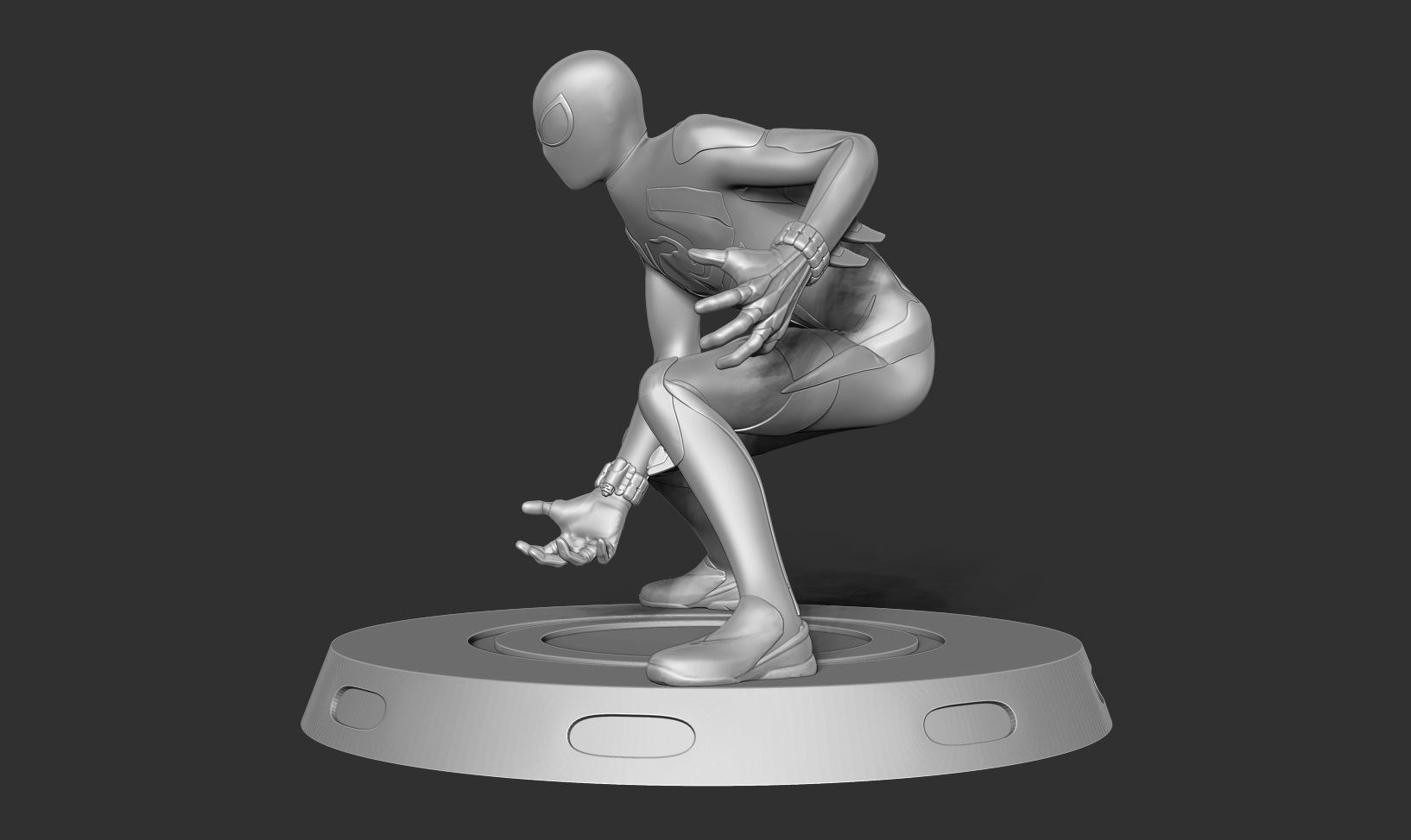 Spider-Man - Miles Morales 2099 Suit 3D print model_9