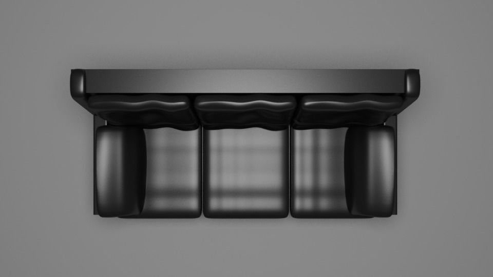  Leather Sofa 3D model_6