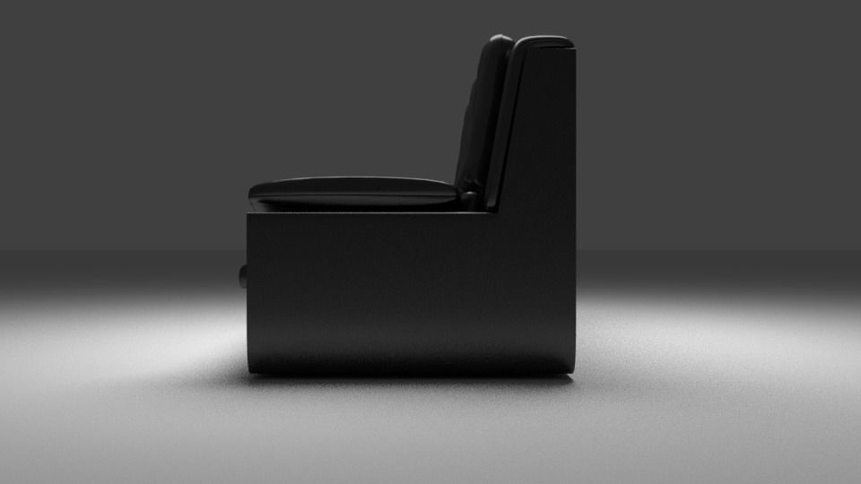  Leather Sofa 3D model_4