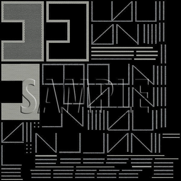 Galvanized Metal Stages Low-poly 3D model_27