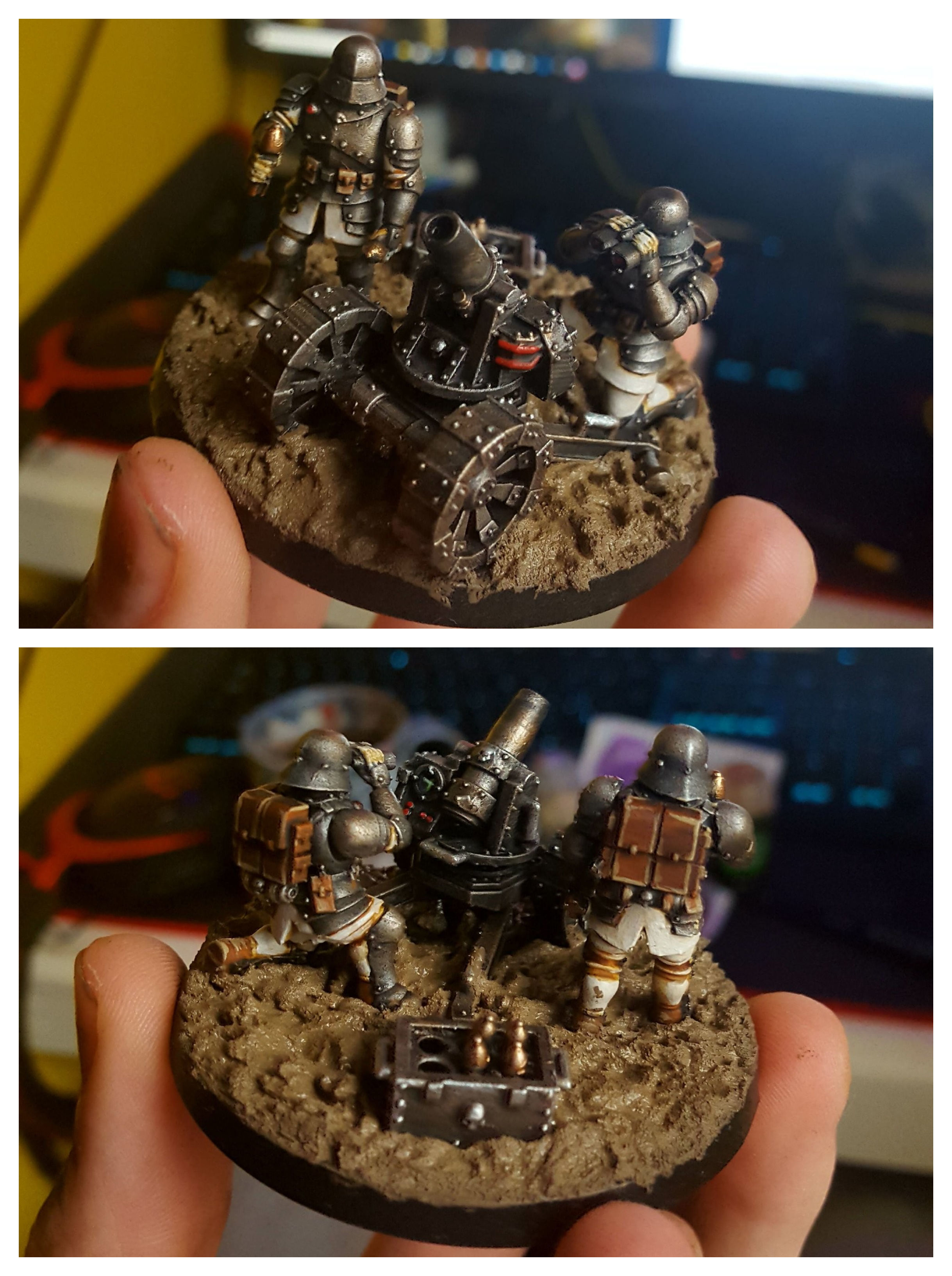 Feudal guard Heavy Weapons teams 3D print model_2