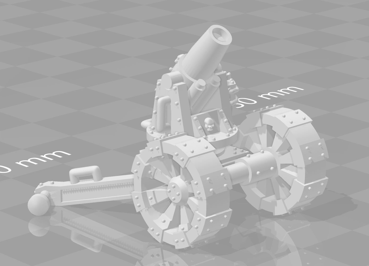 Feudal guard Heavy Weapons teams 3D print model_6