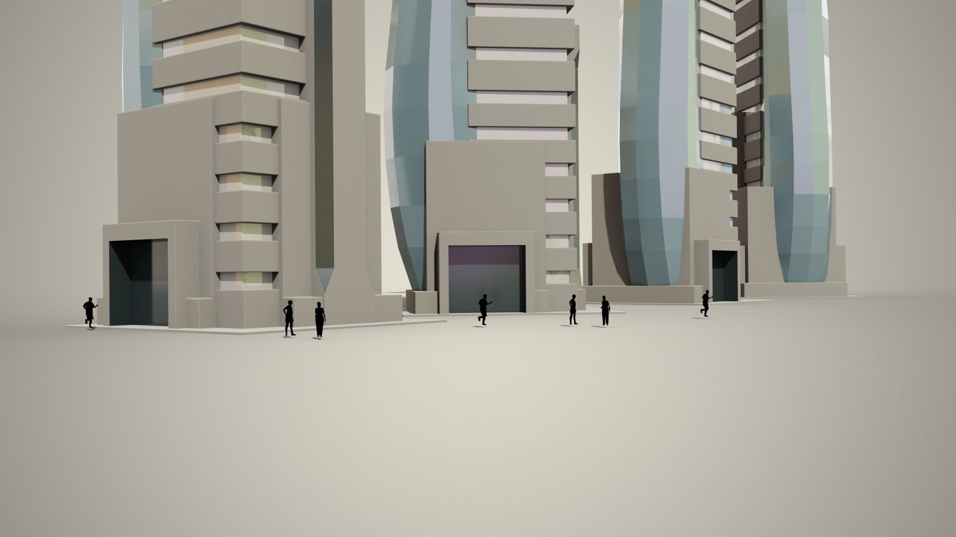 Iso Tower07 Low-poly 3D model_2