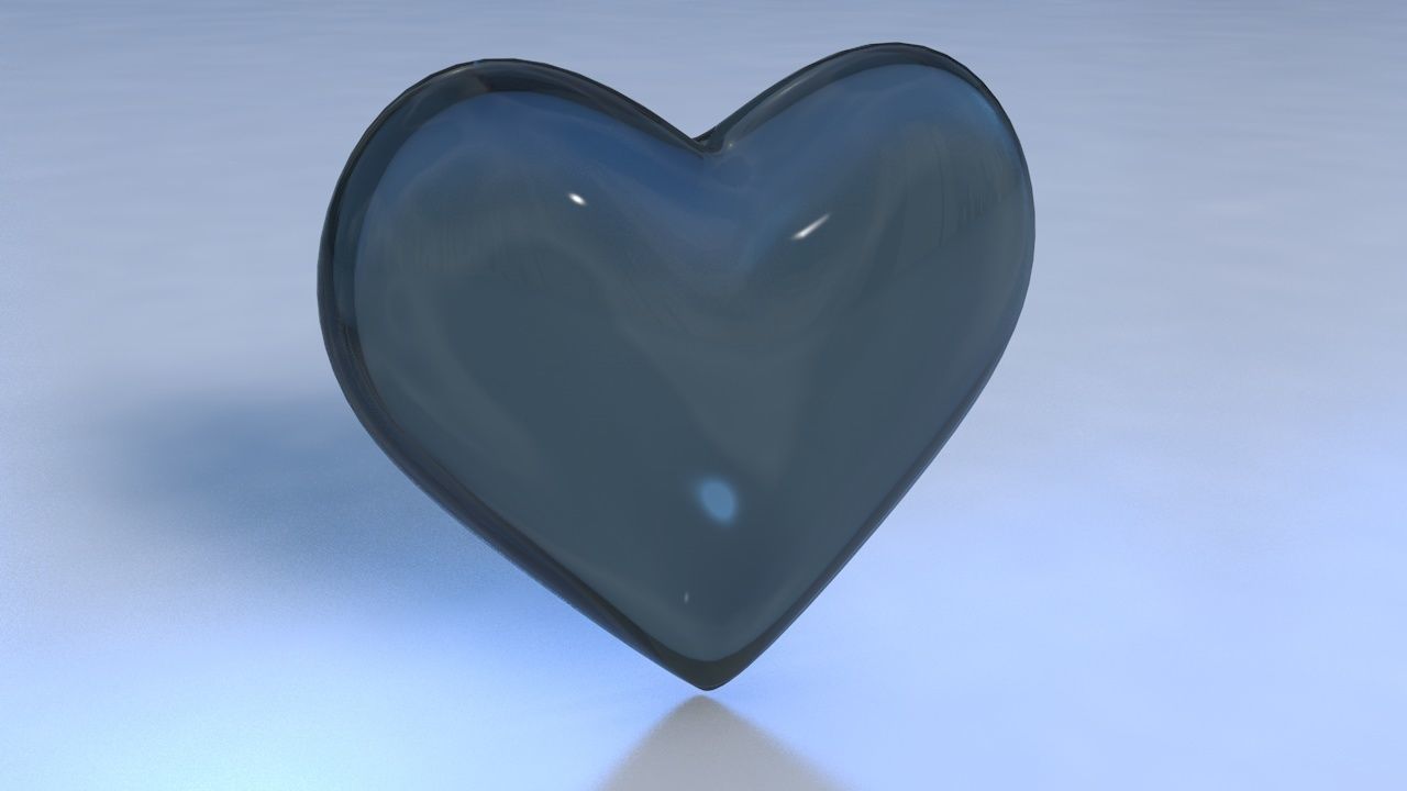 Heart Free 3D model_1