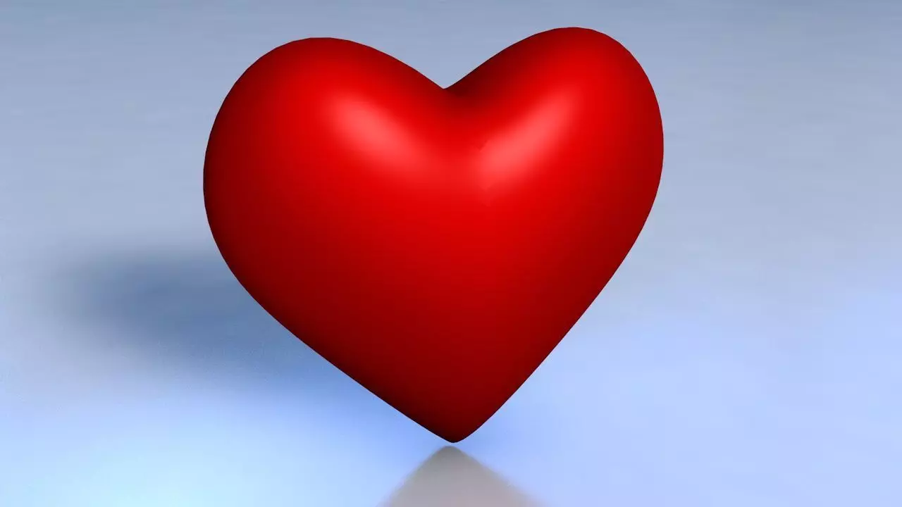 Heart Free 3D model_0