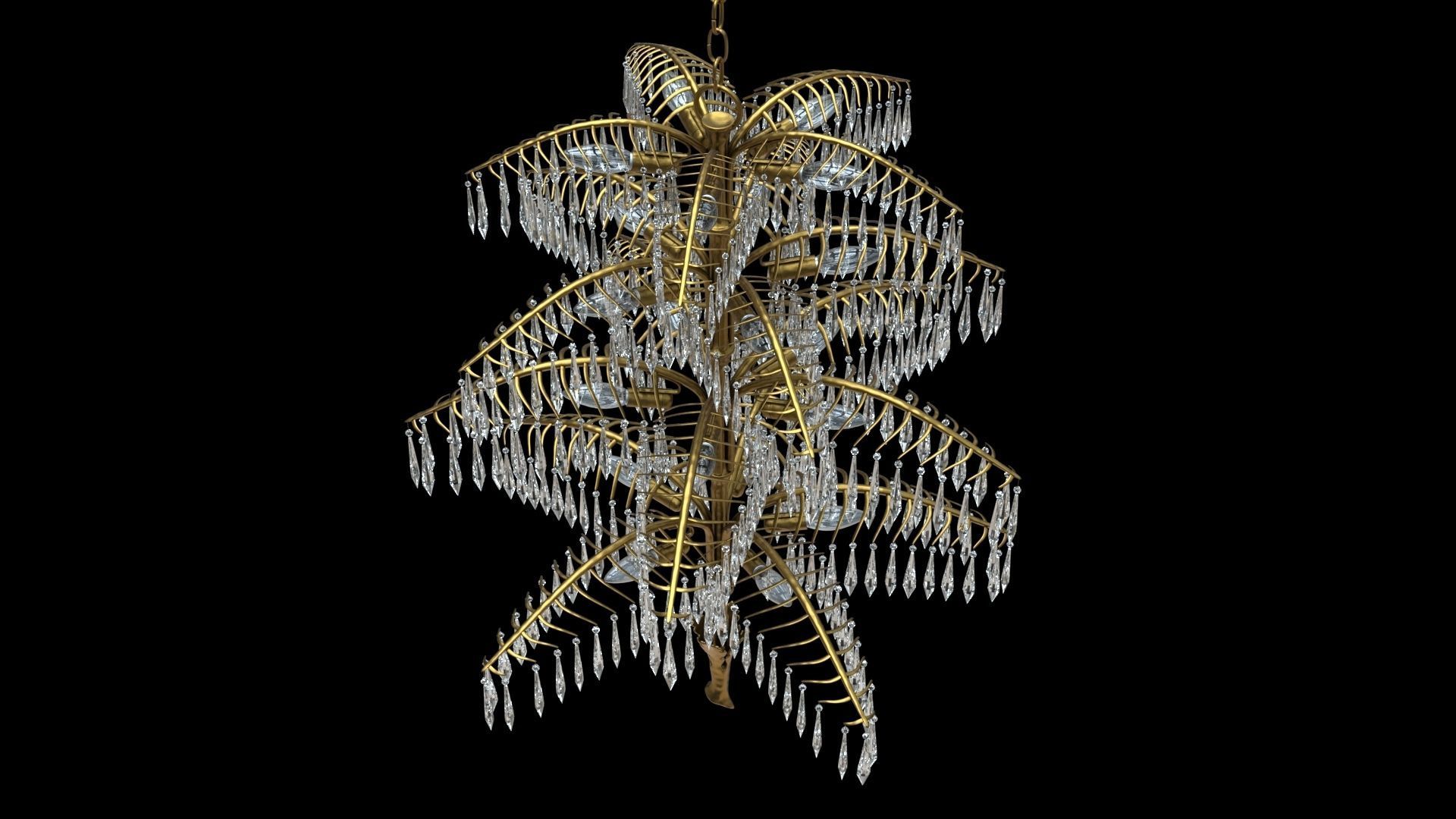 WOKA - PALME - JOSEF HOFFMANN 3D model_2