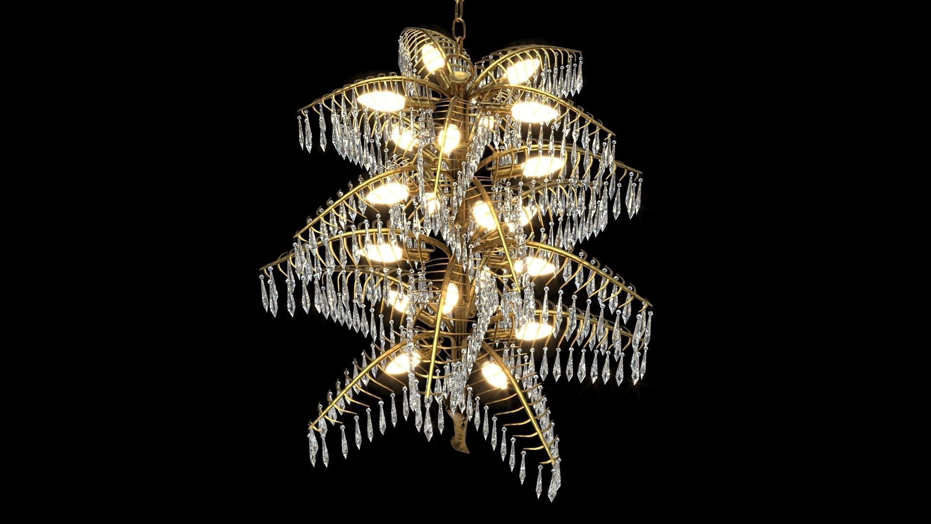 WOKA - PALME - JOSEF HOFFMANN 3D model_3