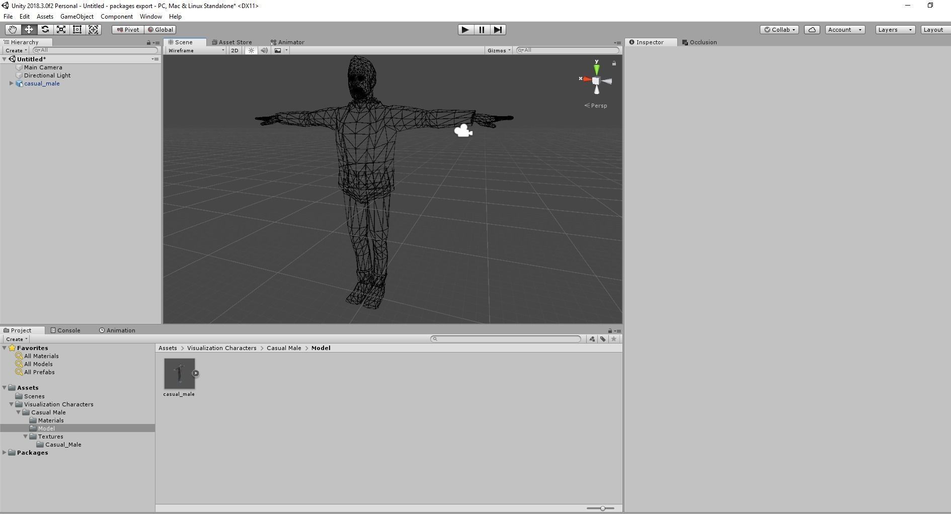 Casual Male Free low-poly 3D model_15