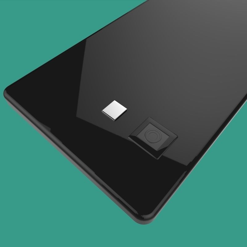 Phone nokia lumia Low-poly 3D model_6