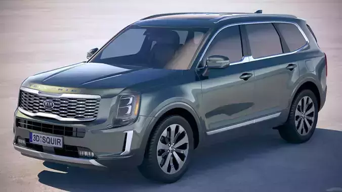 Kia Telluride 2020 3D model