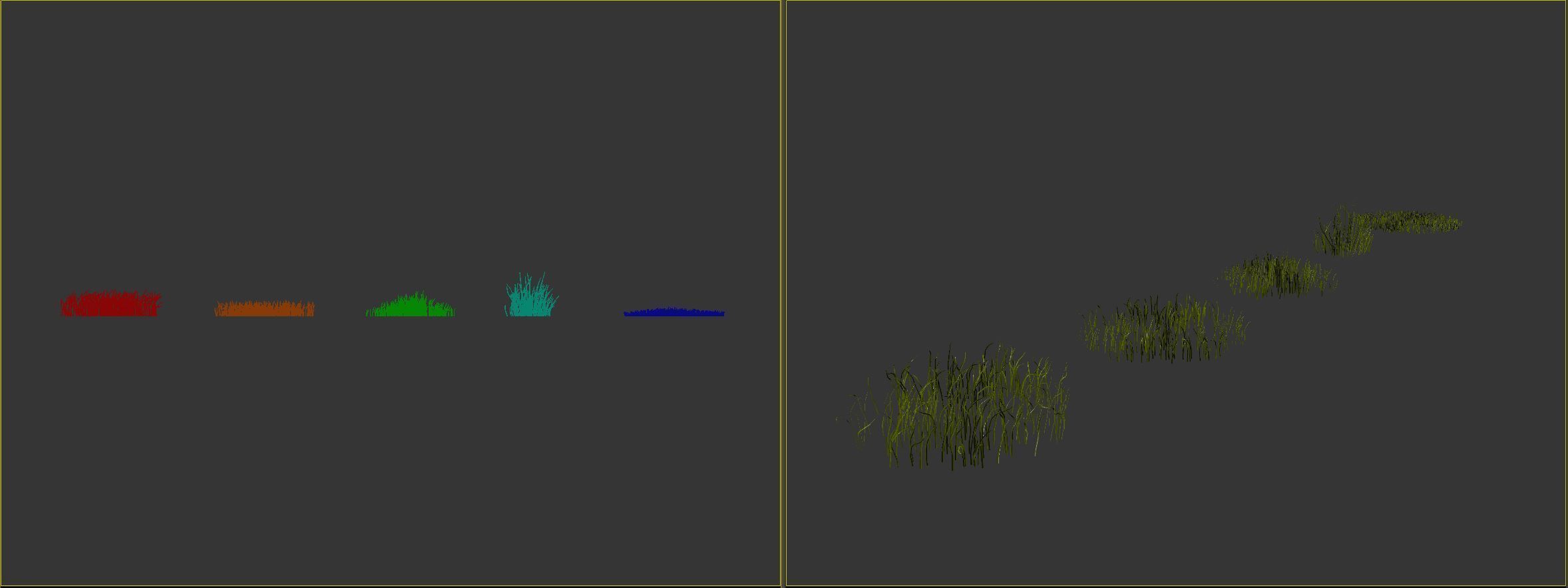 Photorealistic Animated Grass Pack 3D model_3