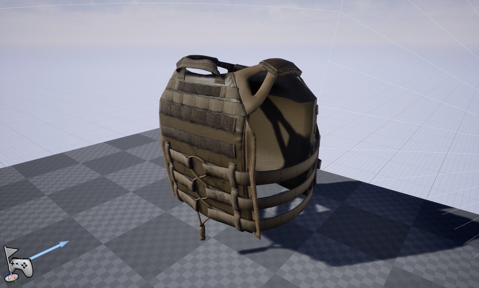 JPC Vest Low-poly 3D model_12