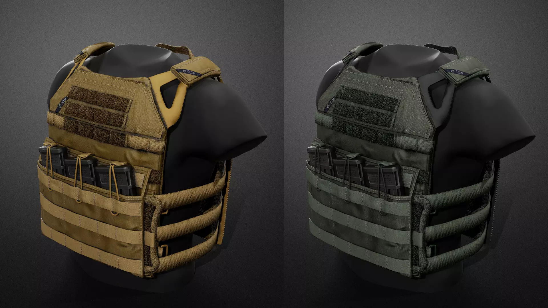 JPC Vest Low-poly 3D model_0