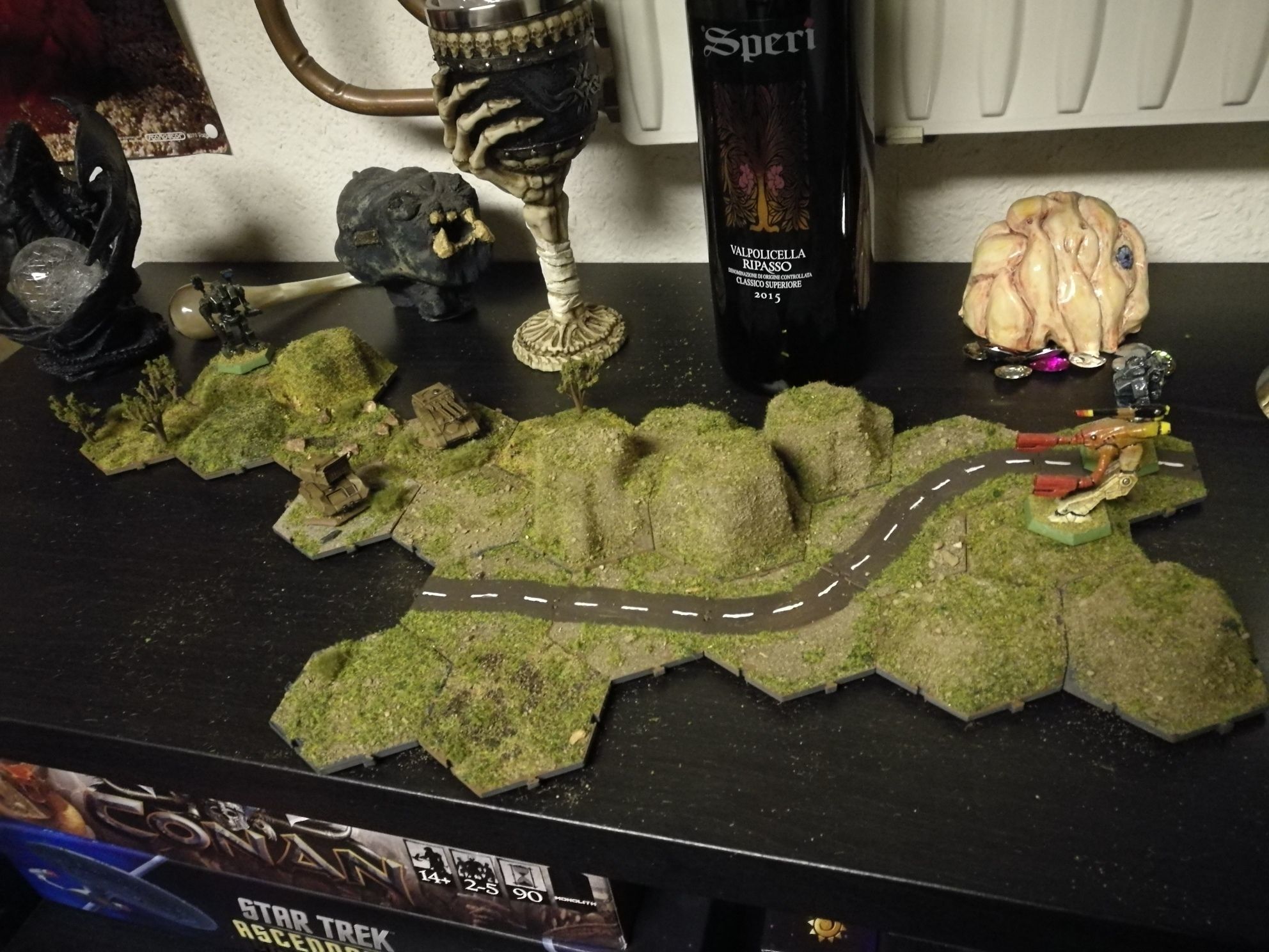 BattleHex Road set 01 3D print model_1