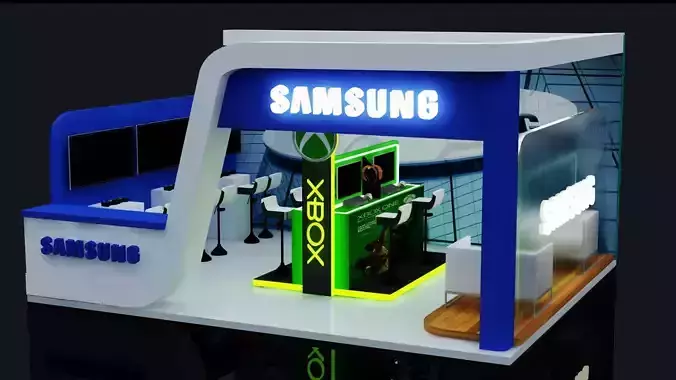 3d Exhibition stand 