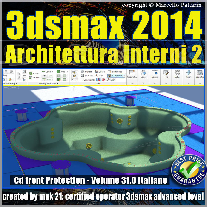 3ds max 2014 Architettura Interni 2 vol 31 Italino cd front