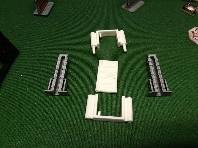 Doors for Resident evil 2 Free 3D print model
