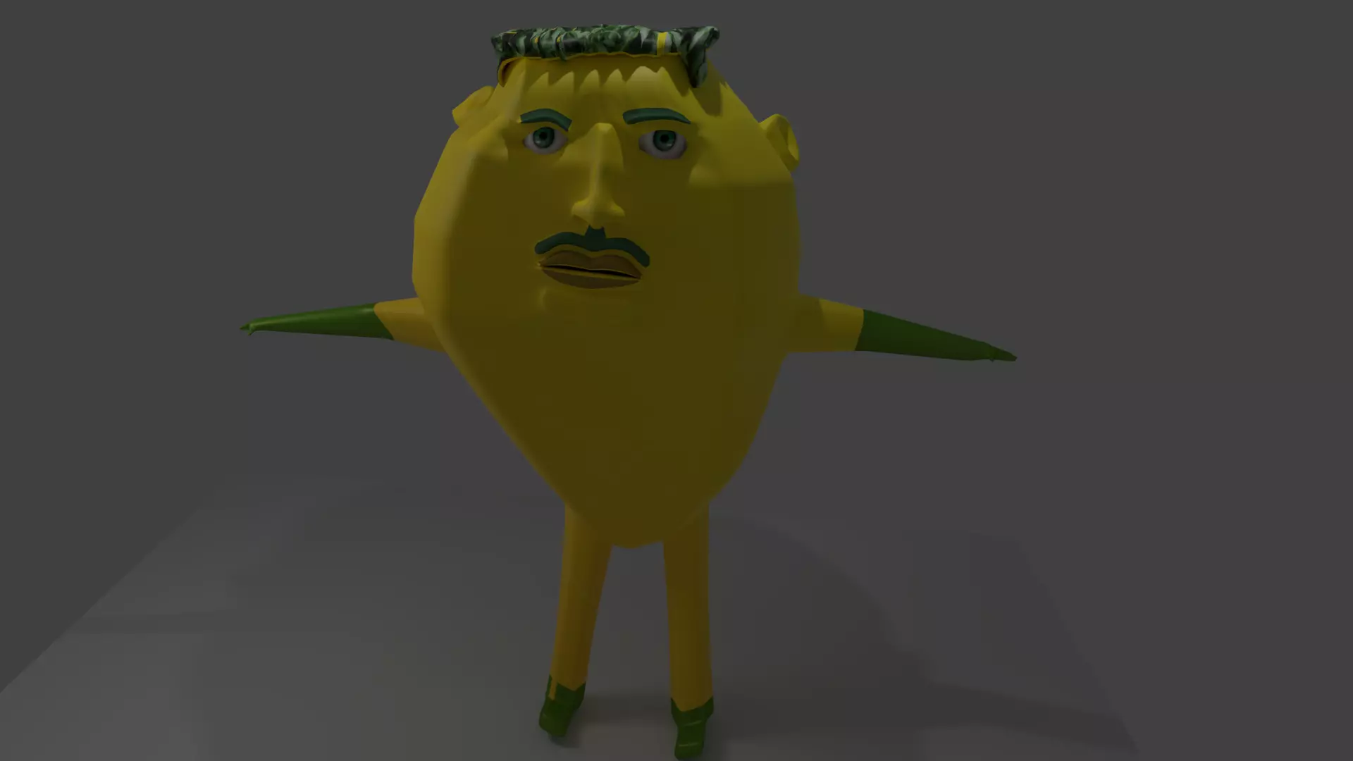 Mango Man 3D model