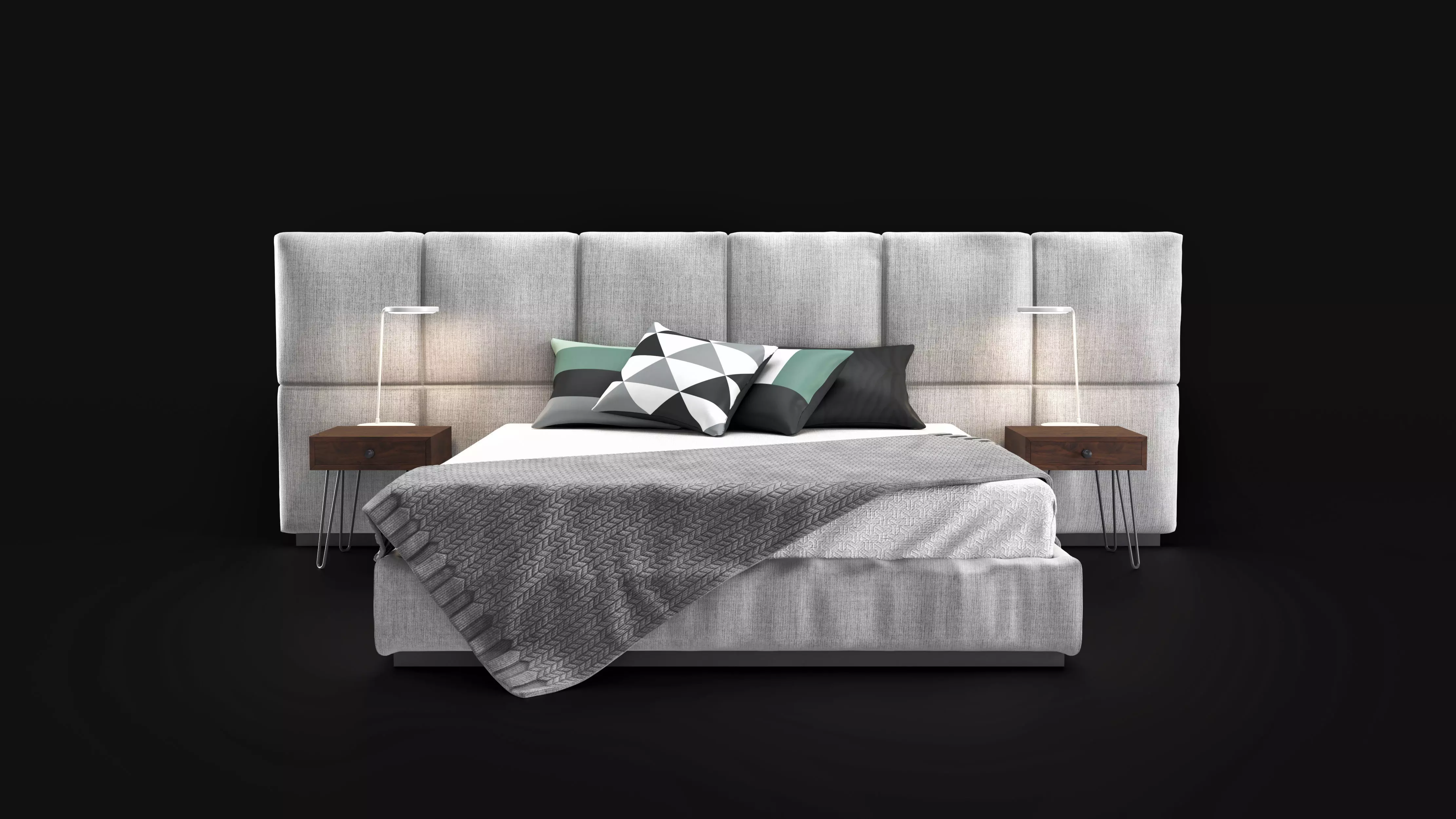 Elle Decor - Bed Model 3D model