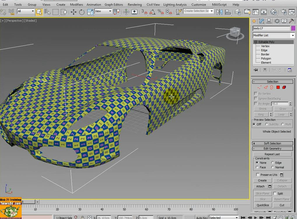 3ds max 2014 Unwrap Mapping vol 35 Italiano MP4 3D model_26