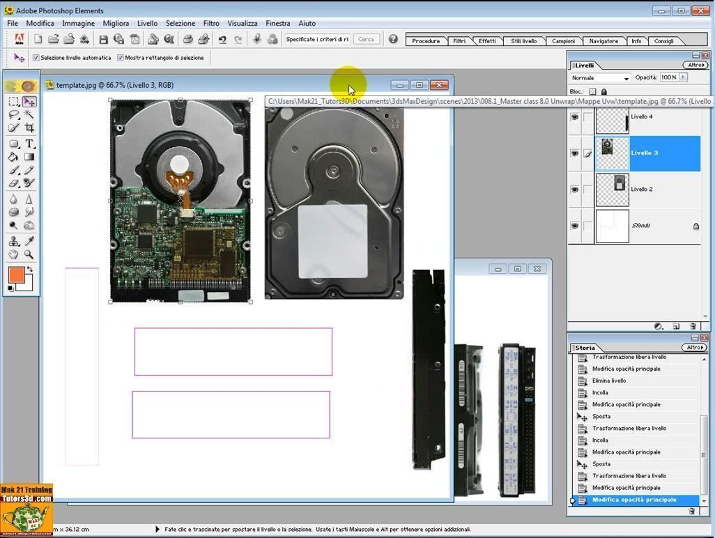 3ds max 2014 Unwrap Mapping vol 35 Italiano MP4 3D model_10