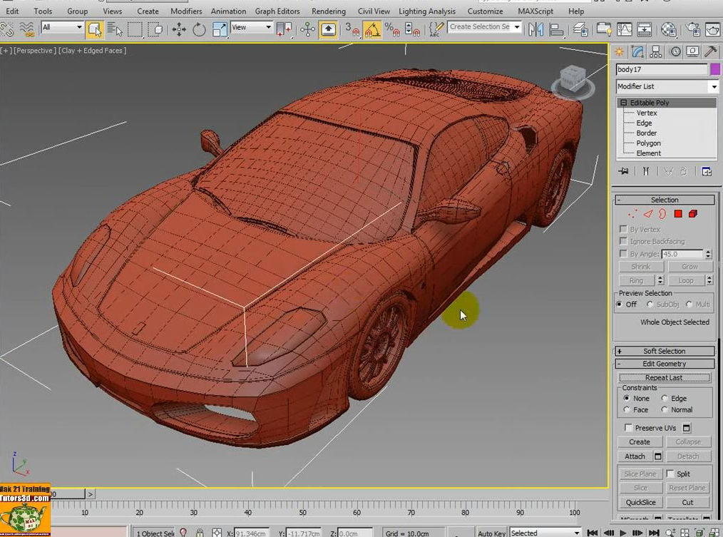 3ds max 2014 Unwrap Mapping vol 35 Italiano MP4 3D model_3