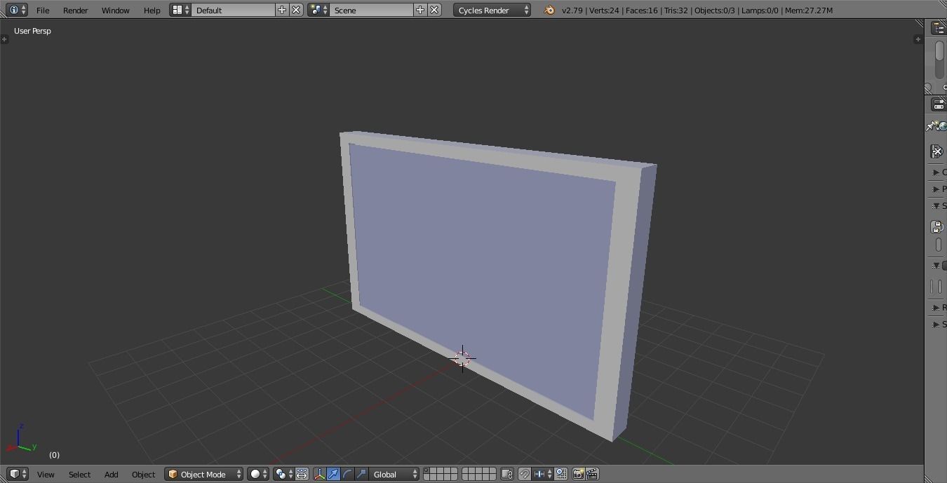 Exit Sign Free low-poly 3D model_3