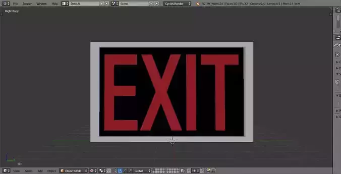Exit Sign