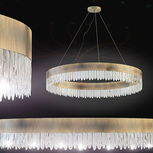 Brabbu Naicca Pendant Lamp 3D model