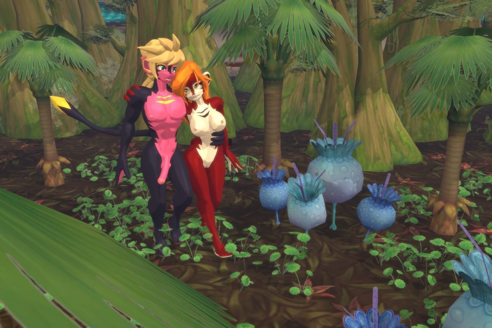 Acheron Vanara Nude Low-poly 3D model_8