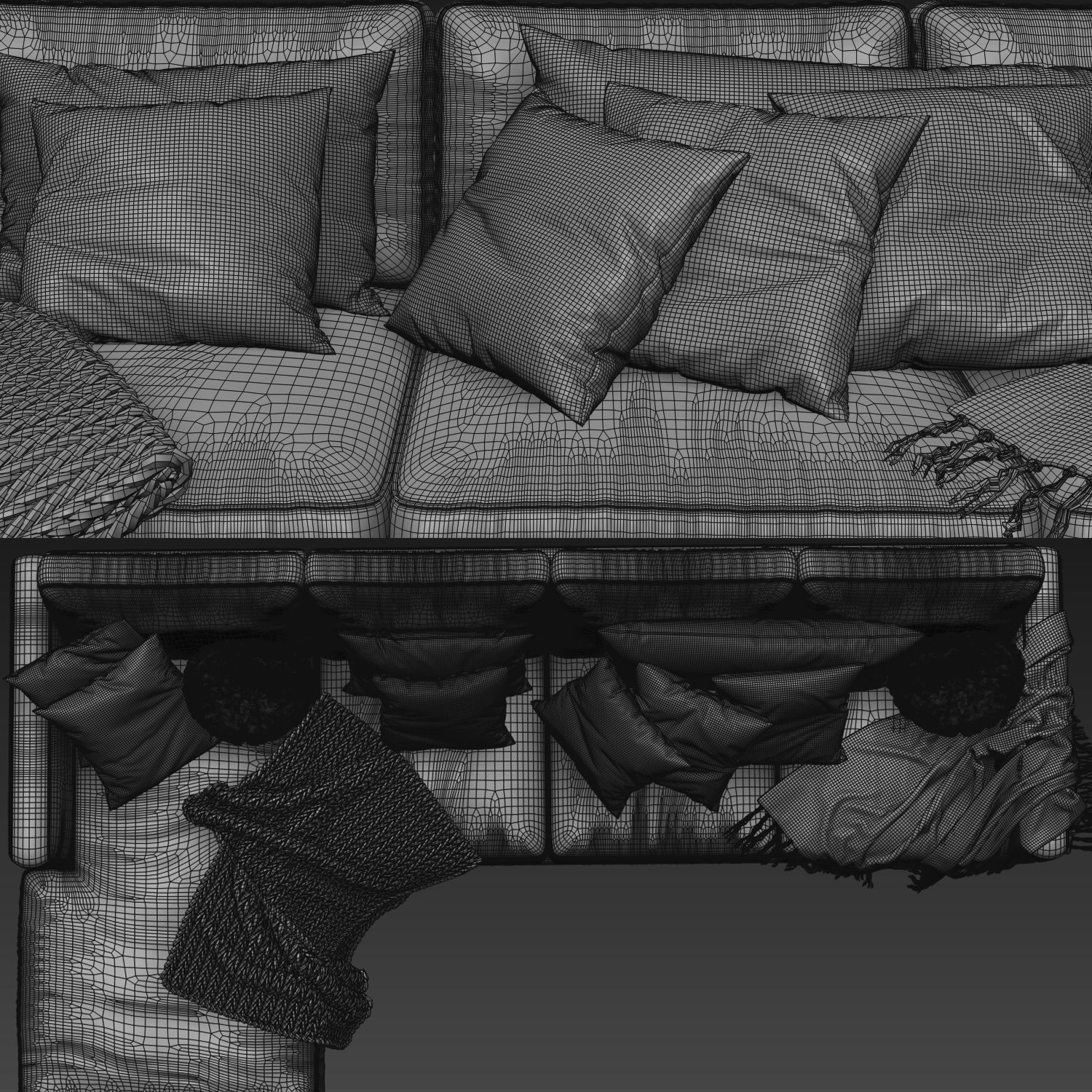 Boconcept Carlton Sofa 3D model_3