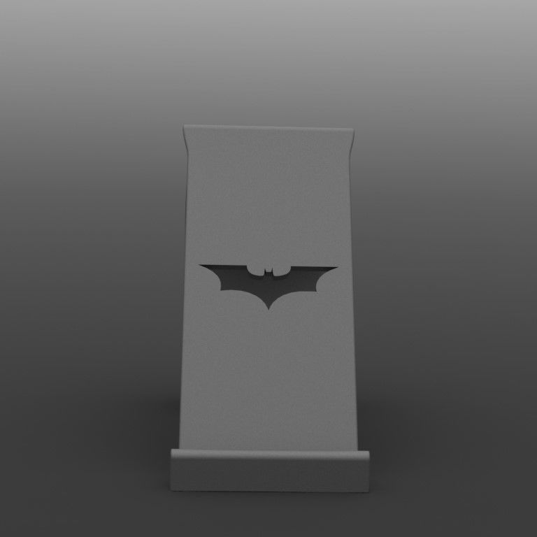 Batman Phone Holder 3D print model_2