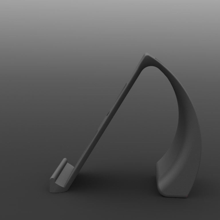 Batman Phone Holder 3D print model_4