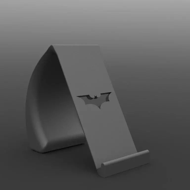 Batman Phone Holder 3D print model_0